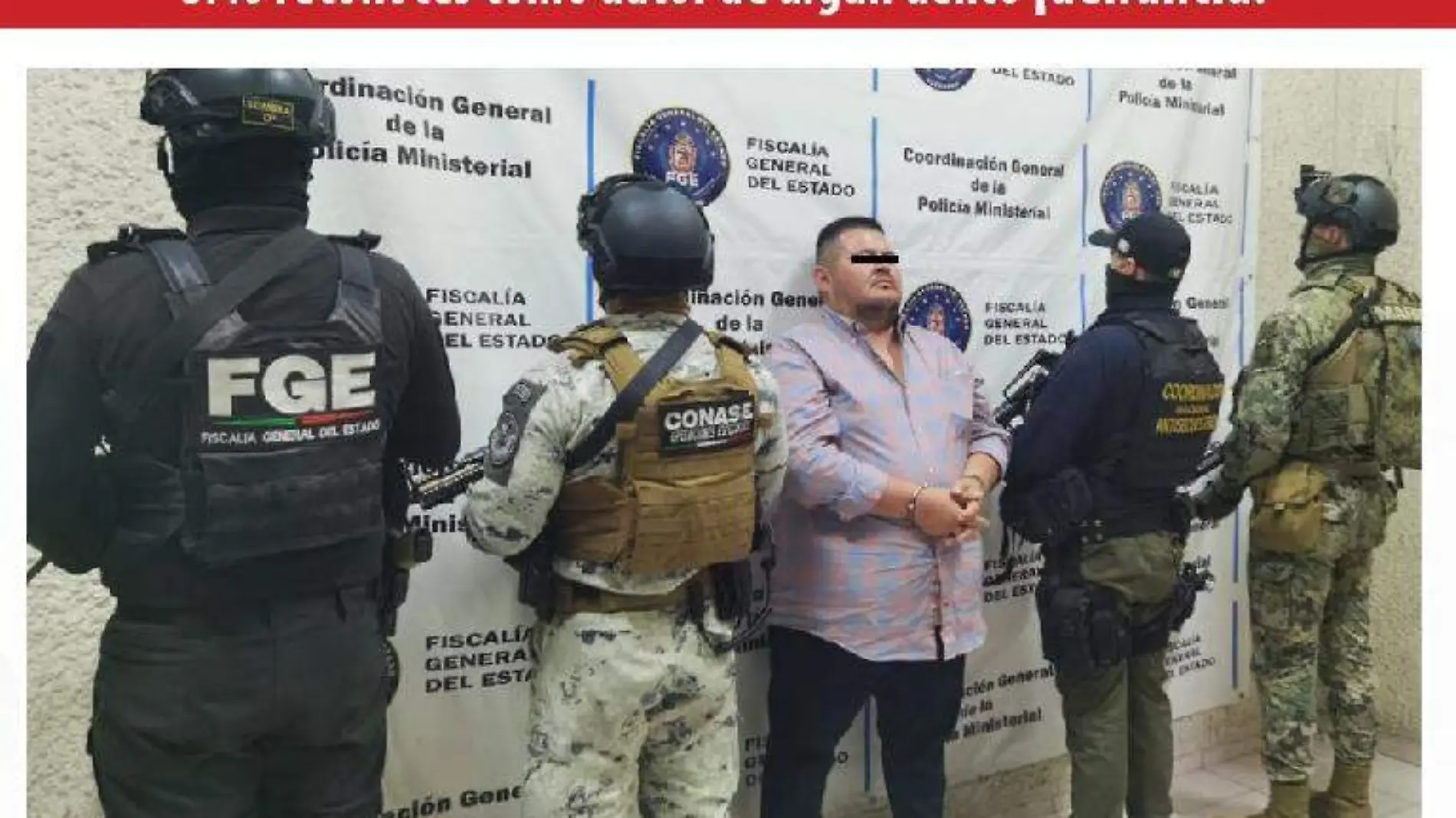 Fiscalía detenido Iguala